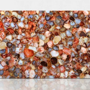 AGATE CEZANNE WITH GOLD